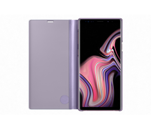 Samsung Clear View Standing Cover do Note 9 lawendowe - 441244 - zdjęcie 3